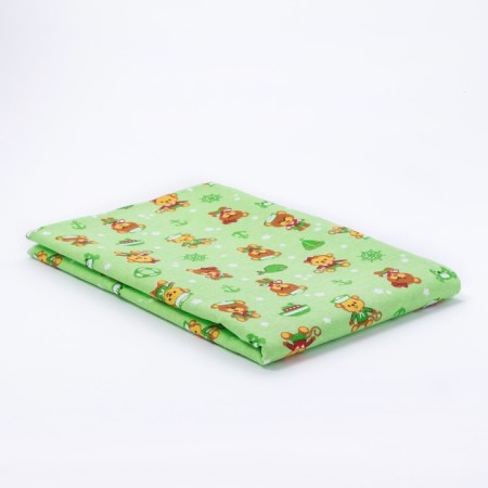 Children's flannel diaper, size 90x130 cm, color mix-5