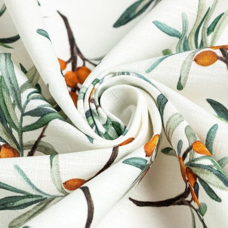Babier "Ethel" Berry Garden 149x110 cm, 100% cotton, reps 210 g/m2-5