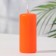 Candle - Aromatic "Orange" cylinder, 4x9 cm, 11 hours, 88 g, orange