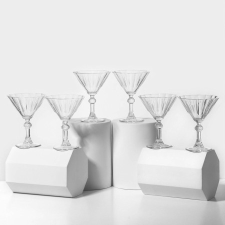 Diamond-News glass jacks set, 238 ml, 6 pcs