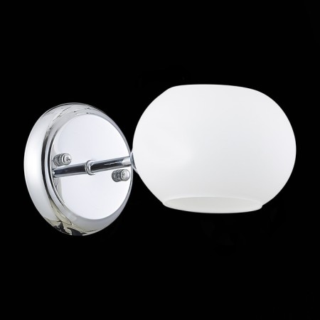 Wall lamp EVOLUCE. Sle104301-01. Lanta. 1x40 W, E14, 14x12 cm, color chromium-3