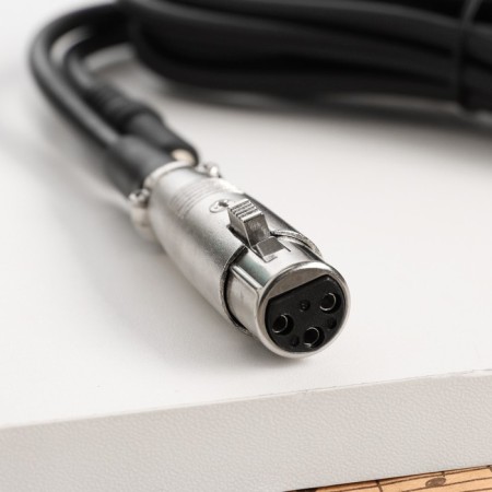 Microphone cable Music Life 2.5 m, xlr-jack 6.5 mm, two-core-1