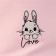 Panama "Bunny", pink color, rr 48-50