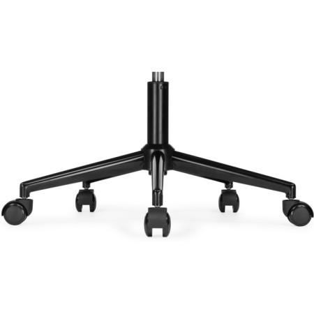Computer chair Dani Metal/velor, black/dark gray 62x62x80 cm-6