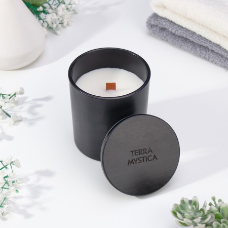 Aromatic candle "Breesal, Terra Mystica", amber, frankincense, patchouli-1