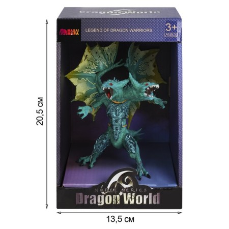 Figures "World of Dragons: Green Two -headed Dragon"-4