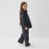 Children's costume with the basis (sweatshirt, trousers) KAFTAN R.38 (146-152), gray