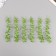Artificial plant for creativity "Tubular branch" set of 6 pcs 14 cm