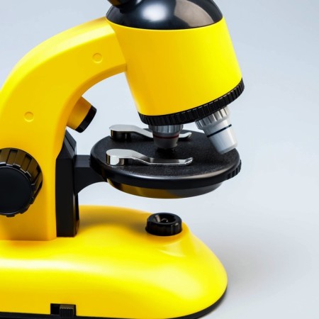Microscope "Young scientist" multiplicity to x1200, yellow, backlight-5