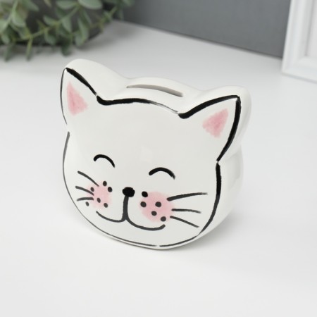 Копилка керамика "Милая кошечка" 8,2х12,7х11,4 см-4