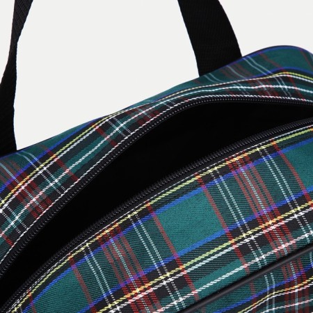 Household bag, lightning department, with an increase, external pocket, green color-3