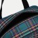 Household bag, lightning department, with an increase, external pocket, green color