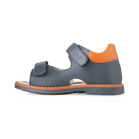 Baby sandals, size 26, gray color-1