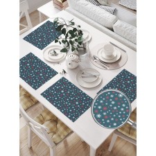 A set of napkins for setting the table 