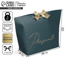 Gift package, packaging, Present, 26 x 25 x 11 cm