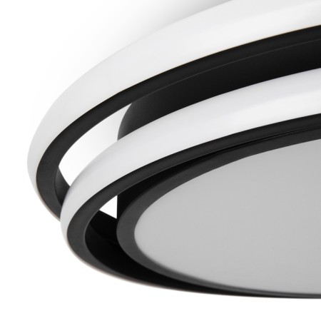 Freya FR10031CL-L98B LISOA, 500X450X60 mm ceiling lamp, LED, 98W, 5500LM, black color black-6