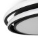 Freya FR10031CL-L98B LISOA, 500X450X60 mm ceiling lamp, LED, 98W, 5500LM, black color black