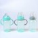 Finding bottle, wide throat, 270 ml, turquoise/gray