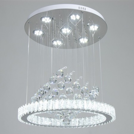 Svetlnik Cascade "Asfeya" 6xled chrome 50x50x65cm Bayerlux-1