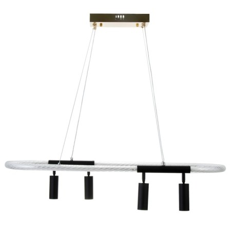 Light Bayerlux "Lani" LED 68W black and gold 29.5x14x89 cm-3