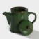 Porcelain teapot Punto Verde, 500 ml, h = 14.5 cm