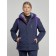 Ski jacket female winter, size 46, dark blue color