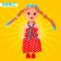 Baby doll "Katya", mix