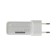 Network charger GQ-9, 2 Type-C, 3 A, 35 W, white