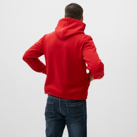 Male sweatshirt was laid down, red color, size 58-3