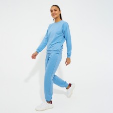 Women's costume (sweatshirt, trousers) minku: Casual Collection Blue color, size 42