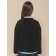 Jacket for girls, height 158 ​​cm, black color