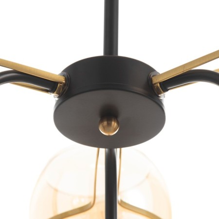 Causte "Kagan" 3HE27 40W black 68x68x46.5 cm Bayerlux-4