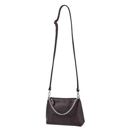 B2692 Bag Cross-Bodi, lightning department, dark brown color 14x20x6.5cm