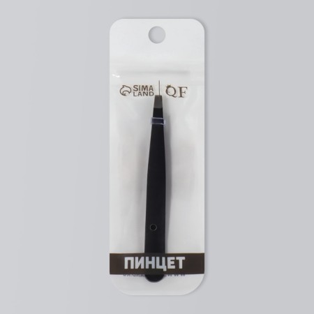 Direct, wide tweezers, 9.5 cm, black color-6