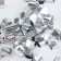Pneumatic clap “Bright explosion of emotions”, 30 cm, silver color
