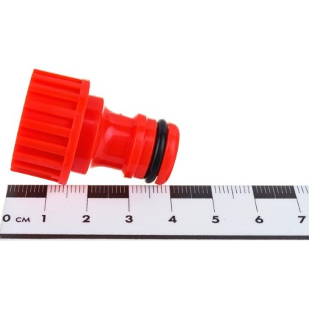Fitting, internal thread 1/2 ", plastic, grinda-2