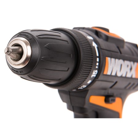 Drill-shuruvumvelabilating Worx WX101.9, 20 V, 30 Nm, Li-Ion, without Zo and AKB-3