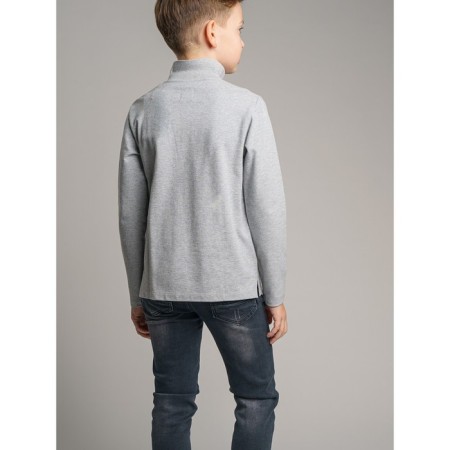 Polo for the boy PlayTode School Boys, height 128 cm, color gray color-5