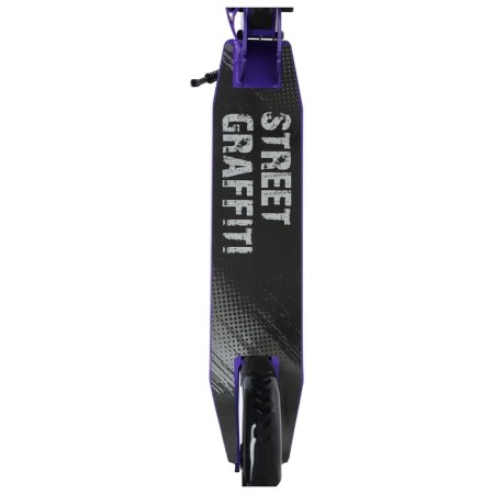 Sugan of the city Graffiti, folding, wheels PU 200, 86A, ABEC 9, footboard, purple color-7