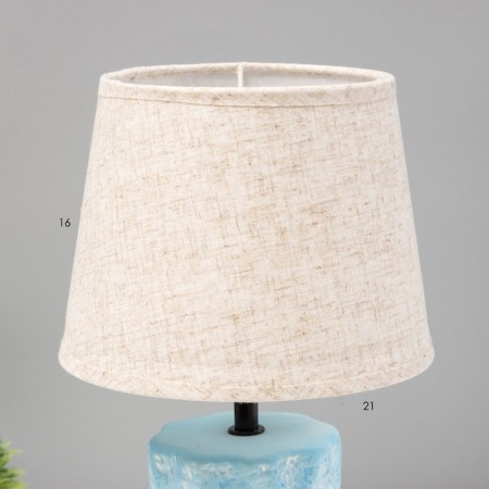 Hell lamp "Amanda" E27 40W gray-blue 20x20x33 cm-2