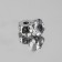 Rhinestones are sewing "circle", in the frame, d = 10 mm, 20 pcs, white color