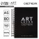 Sketchbook in a solid cover A5, 80 sheets 160 g/m2 ArtLavka