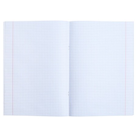 A4 notebook, 48 sheets in a cage on a clip "Vasilok Mood", cover coated cardboard, matte lamination, mix-1