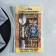 A teaspoon spoon with an engraving “real man”, on a gift card, 3 x 14 cm.