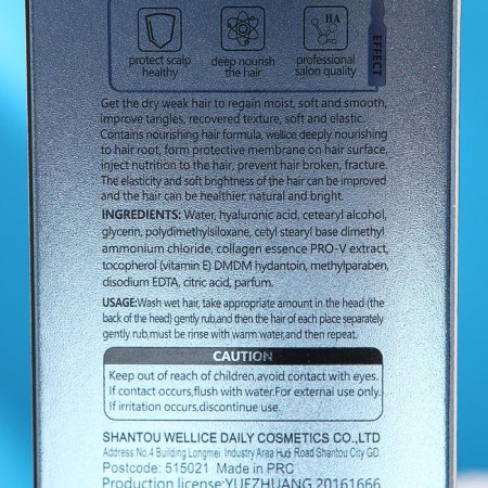 Professional shampoo against dandruff with pro-vitamins and a collagen of 500 ml-2