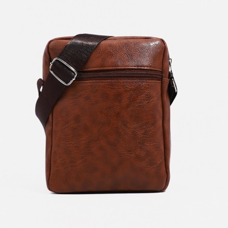 Male bag, brown color-2