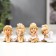 Polystone souvenir "Angel-girl in a blue sundress" mix 5.2x3.5x3.5 cm