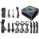 Thermaltake ATX 850W, 24+4+4pin, APFC, 140 mm FAN, Color LED 12XSATA, RTL
