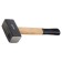 Sledgehammer Sparta 10909, forged head, wooden handle, 2 kg