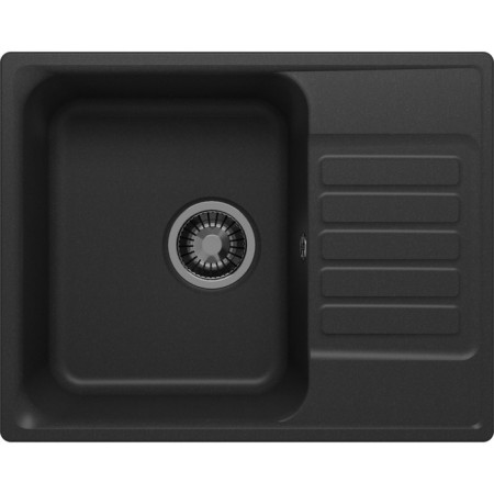 Kitchen car wash Uperwood UPD-202, 600x480 mm, rectangular, color coal-2